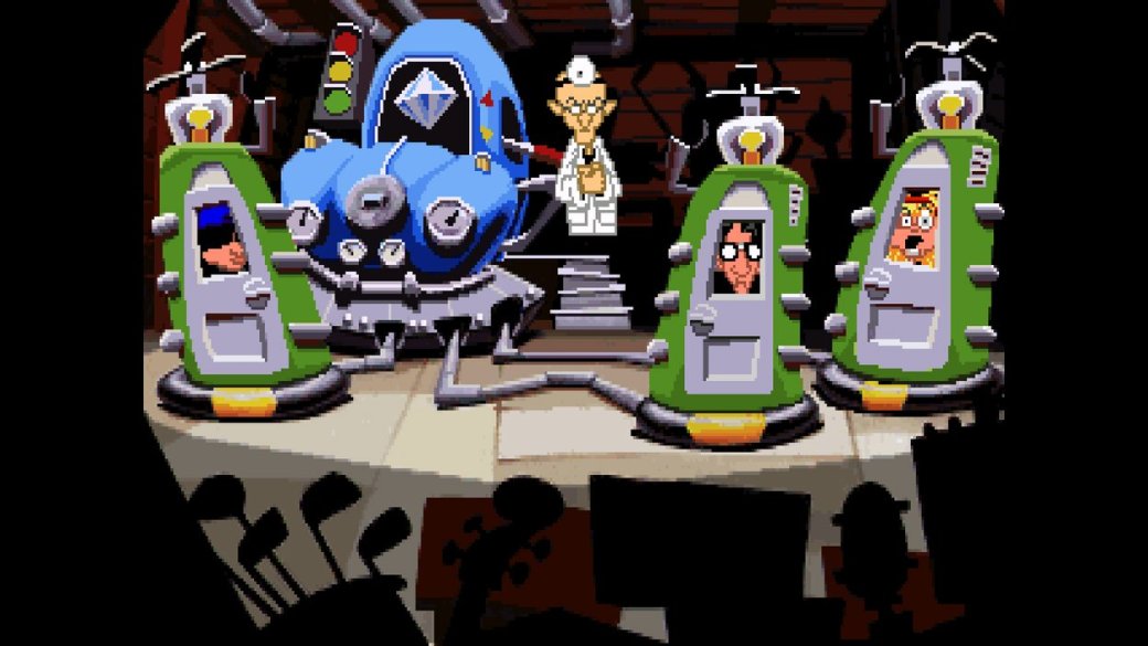 Первые картинки ремастера Day of the Tentacle. - Изображение 1 Первые картинки ремастера Day of the Tentacle. - Изображение 1