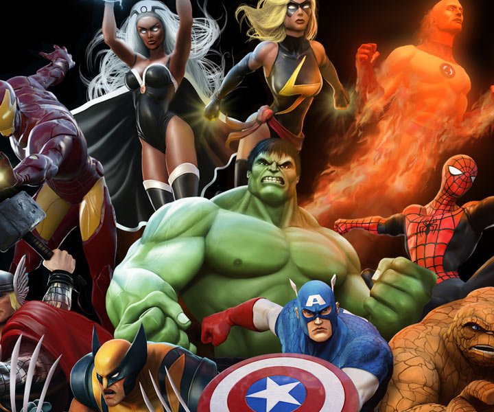 Marvel Heroes. - Изображение 1 Marvel Heroes. - Изображение 1