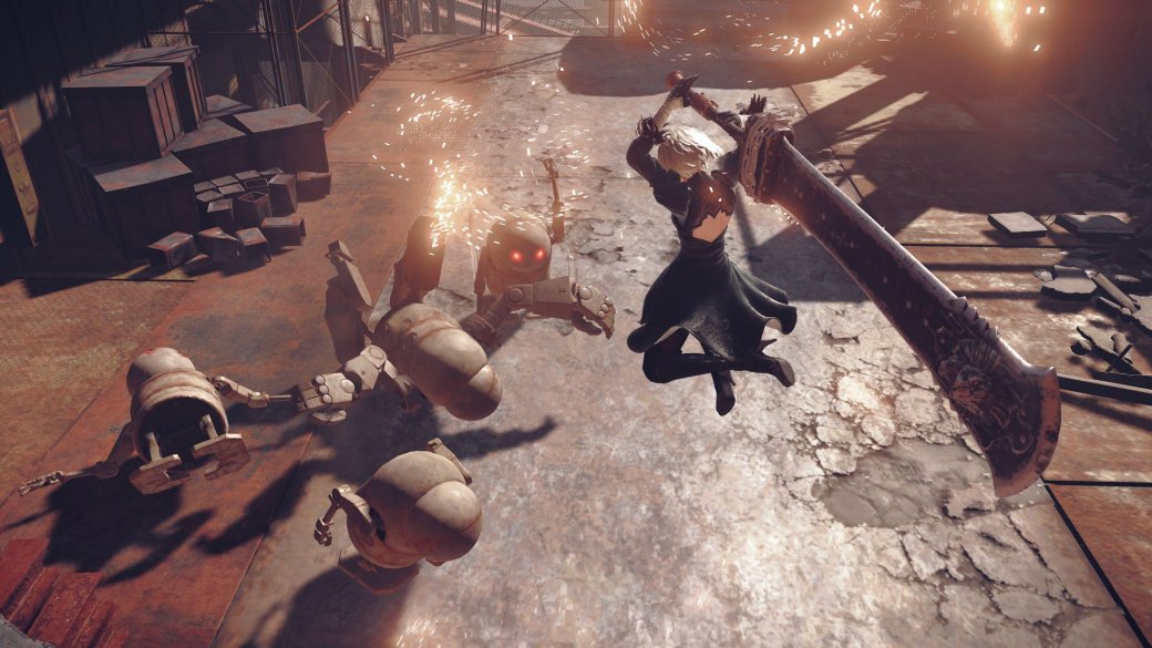 Как найти все оружие в NieR: Automata. Гайд - Изображение 2 Как найти все оружие в NieR: Automata. Гайд - Изображение 2