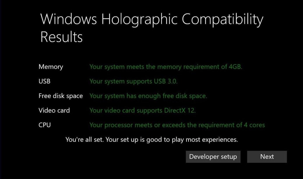 Минимальные системные требования для VR-шлемов на Windows 10 - Изображение 1 Минимальные системные требования для VR-шлемов на Windows 10 - Изображение 1