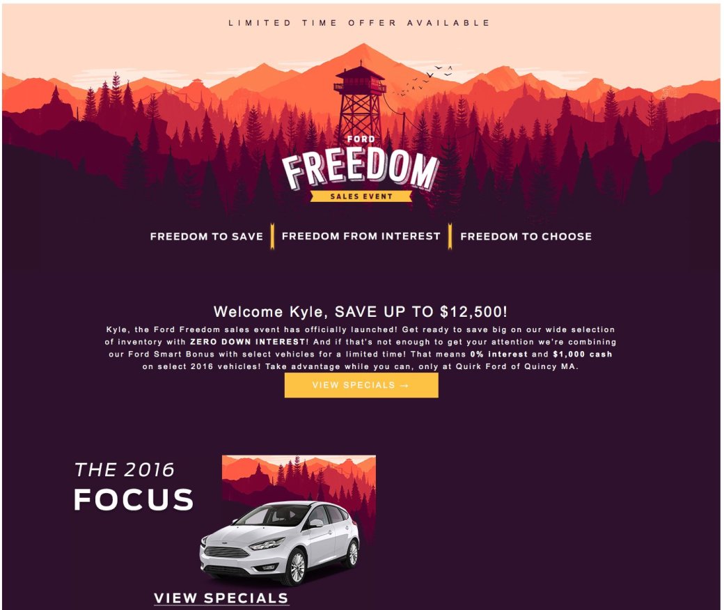 Дистрибьютор Ford украл у Firewatch арт для своей рекламной кампании - Изображение 2 Дистрибьютор Ford украл у Firewatch арт для своей рекламной кампании - Изображение 2