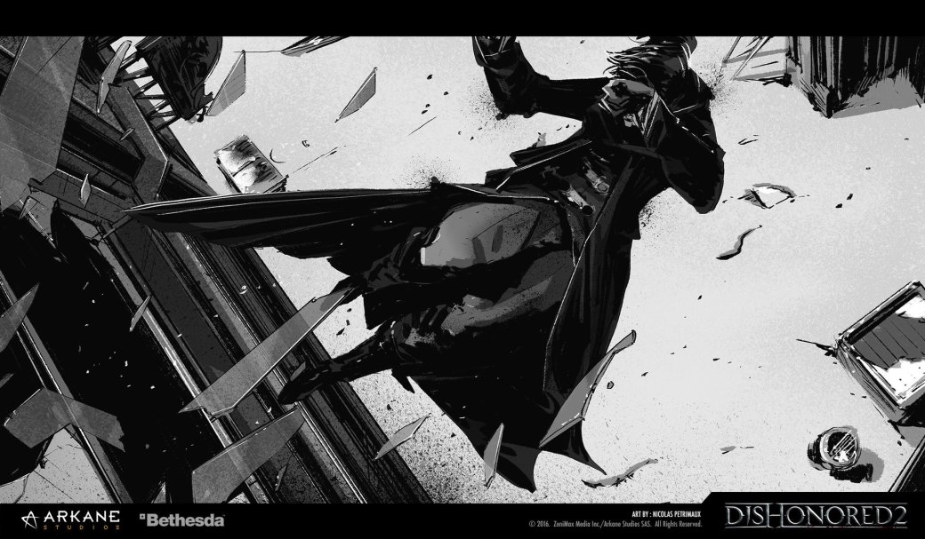 Потрясающие концепт-арты Dishonored 2 от художника игры - Изображение 10 Потрясающие концепт-арты Dishonored 2 от художника игры - Изображение 10