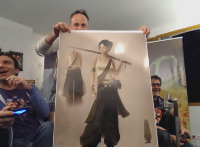 Джейд позирует с катаной на концепт-арте Beyond Good & Evil 2
- Изображение 1 Джейд позирует с катаной на концепт-арте Beyond Good & Evil 2
- Изображение 1