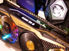 MSI представила видеокарту GeForce RTX 2080 Ti Lightning Z: OLED-экран и 11 ГБ видеопамяти GDDR6