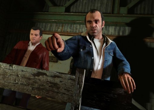 Гифка дня: трехочковое попадание в Grand Theft Auto 5