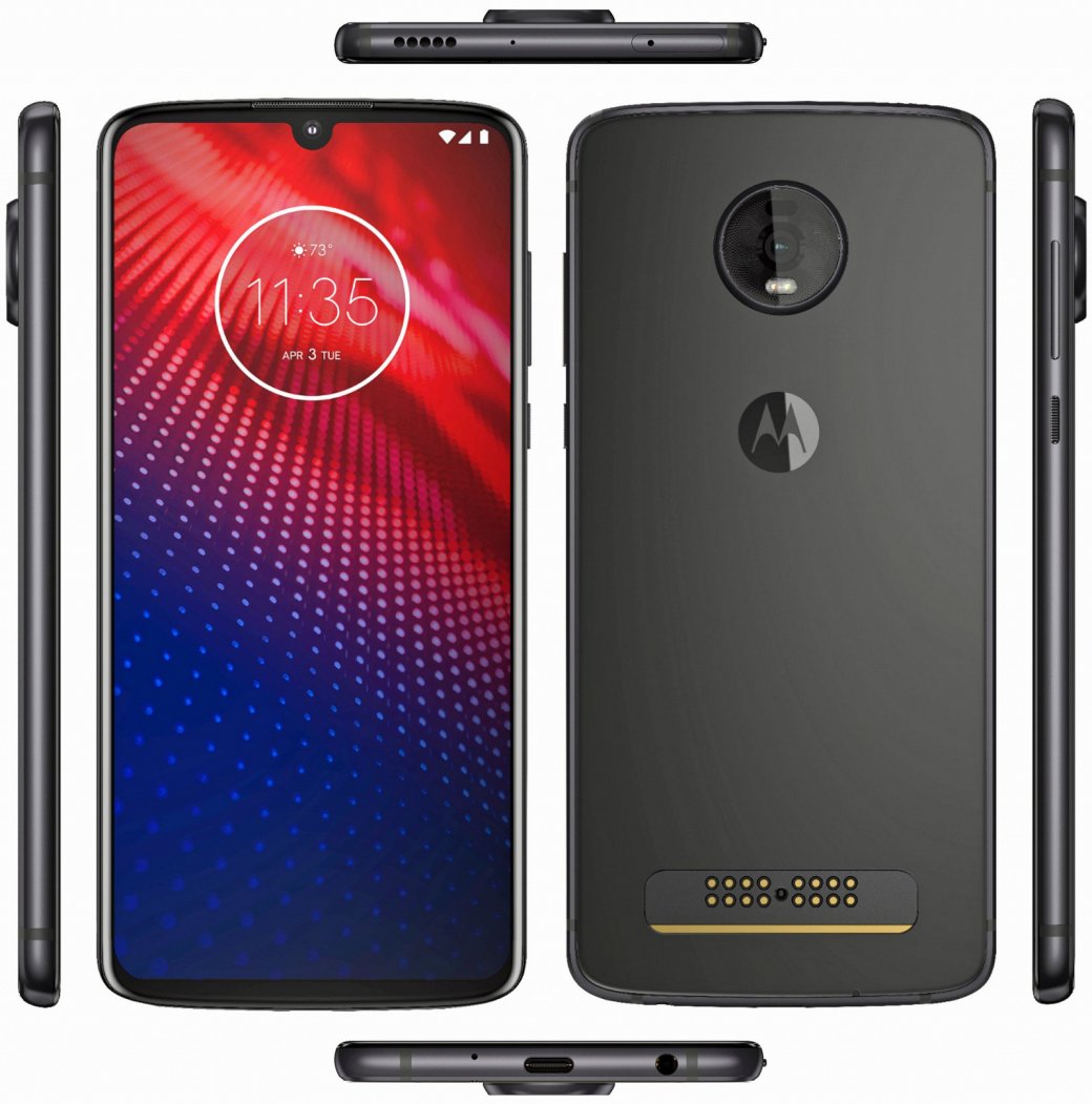 Moto Z4: опубликован качественный рендер смартфона | SE7EN.ws - Изображение 2