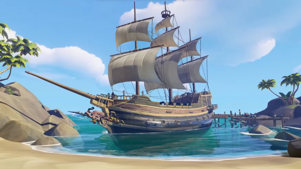 В Sea of Thieves добавили возможность играть в 540p и 15 fps