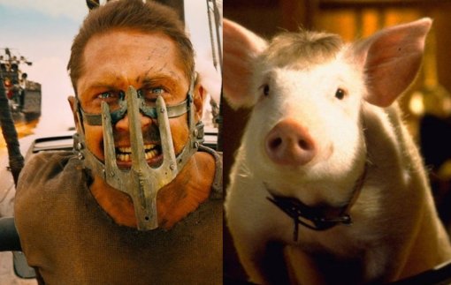 Режиссер «Безумного Макса» сравнил Тома Харди и Хита Леджера с животными из «Бэйба»