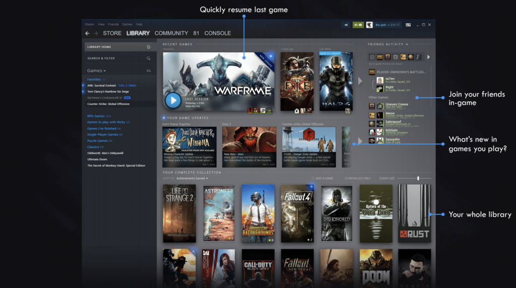 В Steam появится система событий, а внешний вид библиотеки переработают — все будет очень красиво! | Канобу - Изображение 3 В Steam появится система событий, а внешний вид библиотеки переработают — все будет очень красиво! | Канобу - Изображение 3