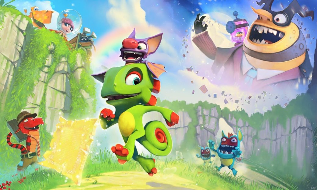 Обзор Yooka-Laylee - рецензия на игру Yooka-Laylee | Рецензии | Канобу Обзор Yooka-Laylee - рецензия на игру Yooka-Laylee | Рецензии | Канобу