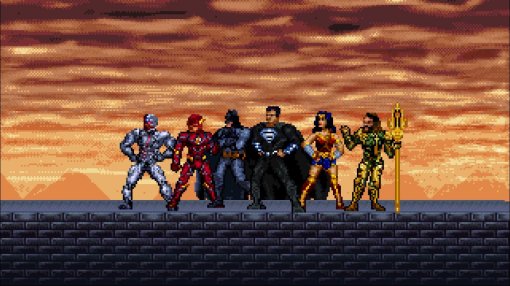 У тизера «Лиги справедливости» Зака Снайдера появилась пиксельная версия