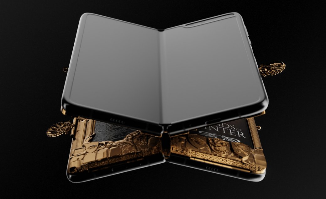 Samsung Galaxy Fold превратят в книгу цикла «Песнь льда и пламени» и  подарят Джорджу Мартину | SE7EN.ws - Изображение 2